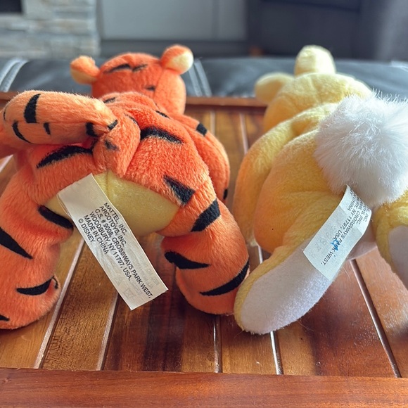Mattel Disney Tigger and Rabbit Bean Plush set - Picture 2 of 4